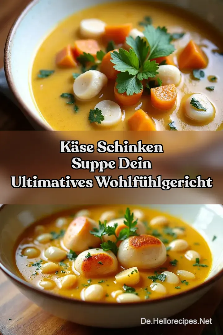 K&auml;se Schinken Suppe Dein Ultimatives Wohlf&uuml;hlgericht