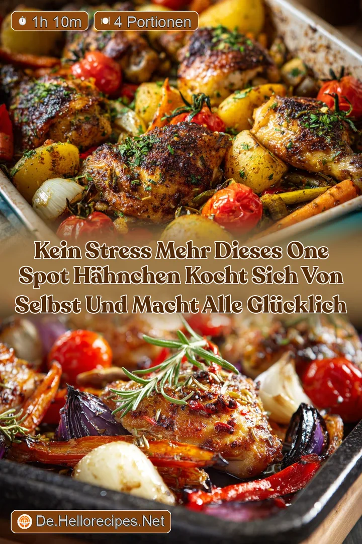 Kein Stress mehr Dieses One Spot H&auml;hnchen kocht sich von selbst und macht alle gl&uuml;cklich