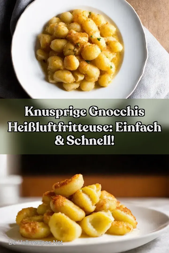 Knusprige Gnocchis Heißluftfritteuse: Einfach &amp Schnell!