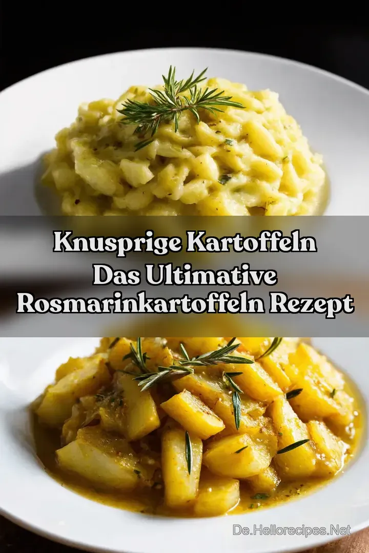 Knusprige Kartoffeln Das ultimative Rosmarinkartoffeln Rezept