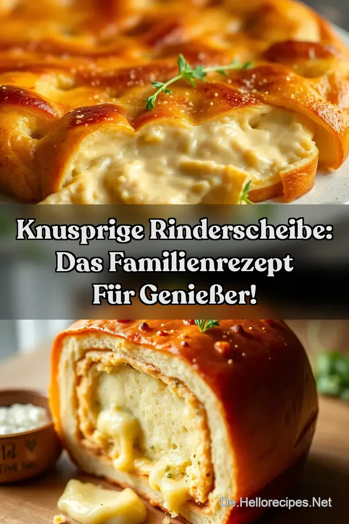 Knusprige Rinderscheibe: Das Familienrezept für Genießer!