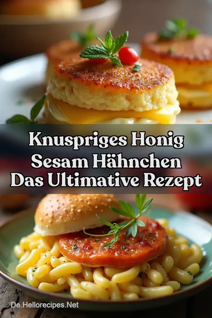 Knuspriges Honig Sesam H&auml;hnchen Das ultimative Rezept