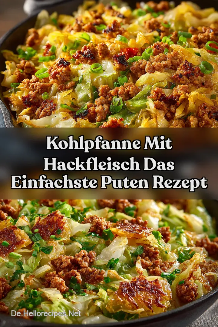 Kohlpfanne Mit Hackfleisch Das Einfachste Puten Rezept