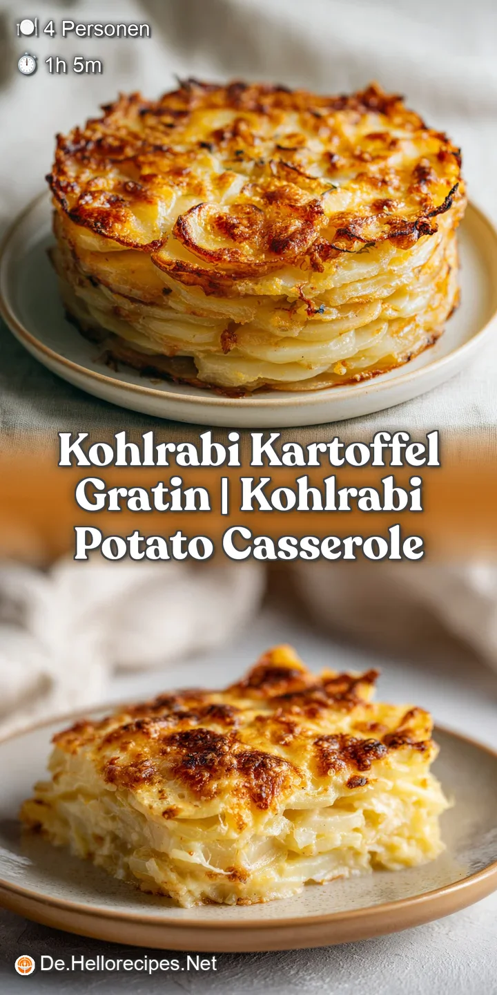 Detailaufnahme von geschmolzenem, goldbraunem K&auml;se, der &uuml;ber weiche, cremige Gem&uuml;seschichten in einer hellen Sauce flie&szlig;t.