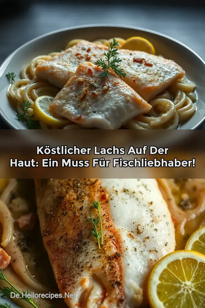 Köstlicher Lachs auf der Haut: Ein Muss für Fischliebhaber!