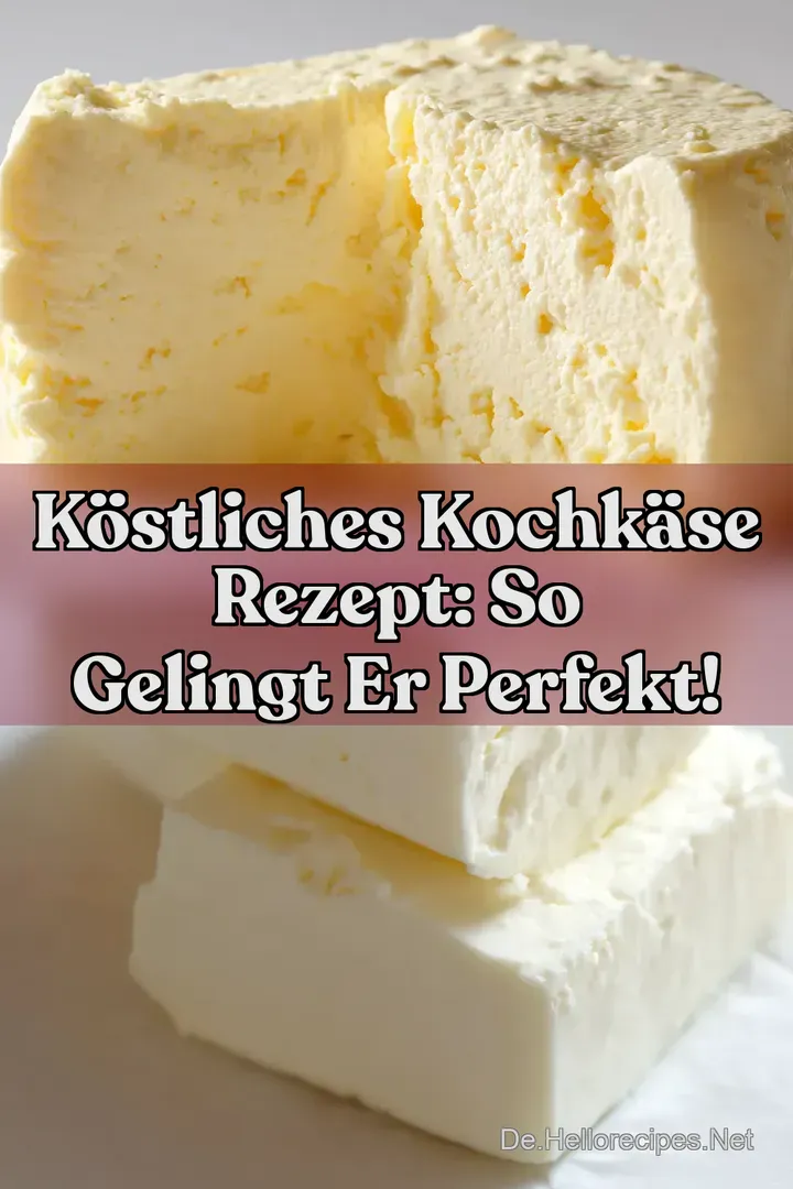 Köstliches Kochkäse Rezept: So gelingt er perfekt!