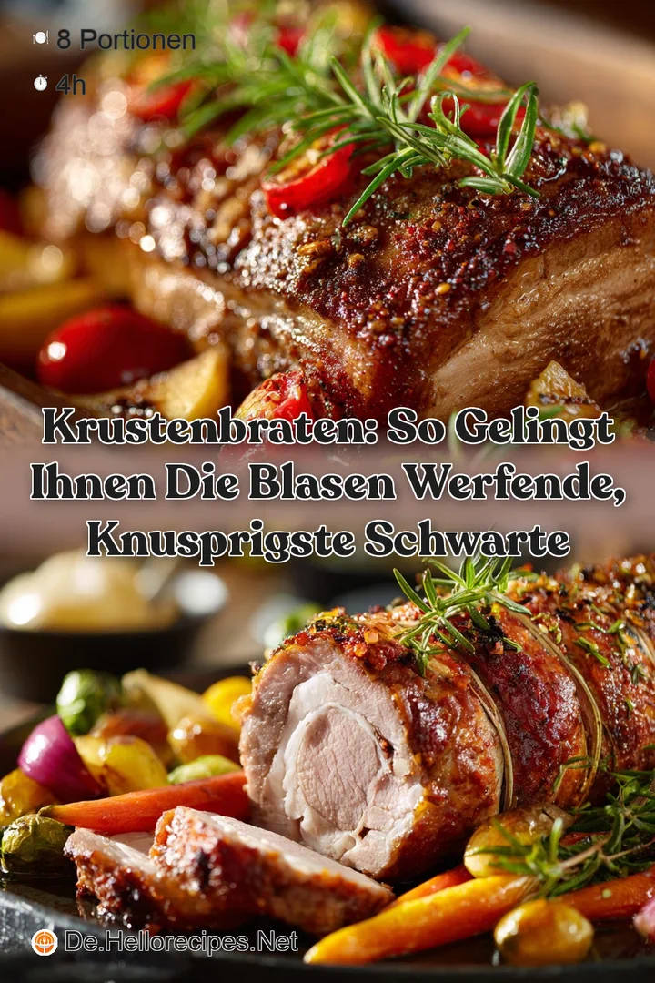 Krustenbraten: So gelingt Ihnen die Blasen werfende knusprigste Schwarte