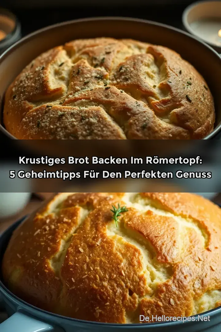 Krustiges Brot Backen im Römertopf: 5 Geheimtipps für den perfekten Genuss