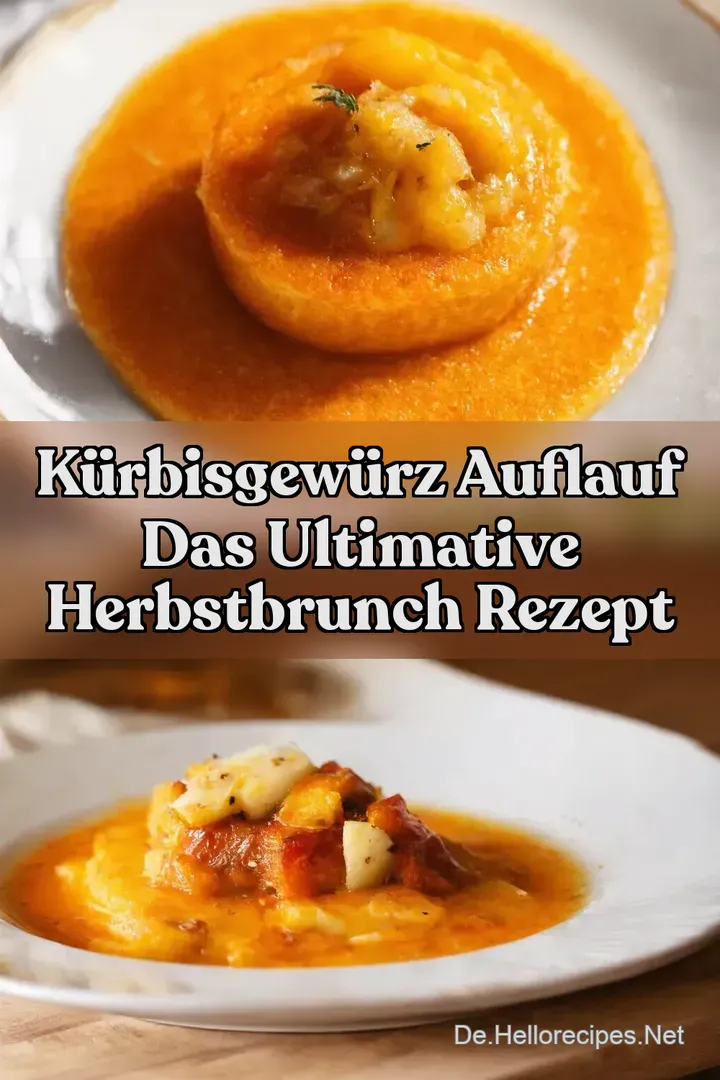 Kürbisgewürz Auflauf Das Ultimative HerbstBrunch Rezept