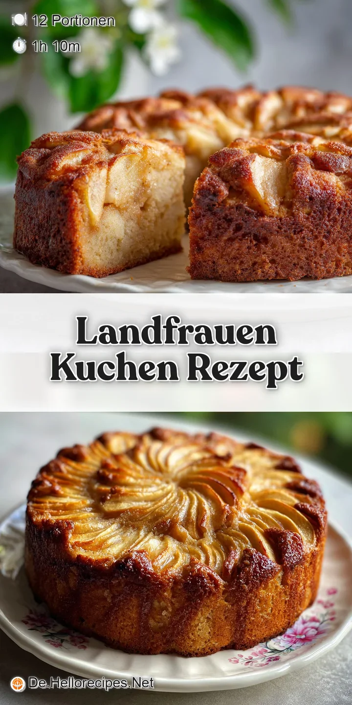 Close-up of a Landfrauen Kuchen slice, highlighting the golden-brown crust and the vibrant colors of the baked fruit within.