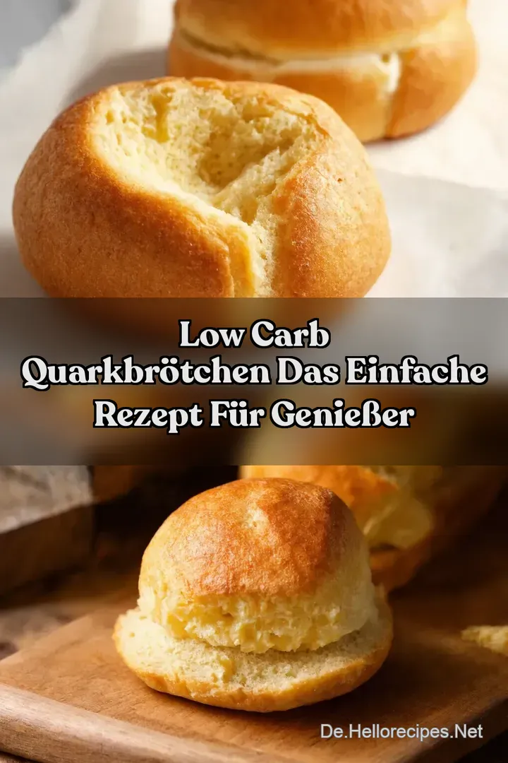 Low Carb Quarkbr&ouml;tchen Das Einfache Rezept f&uuml;r Genie&szlig;er