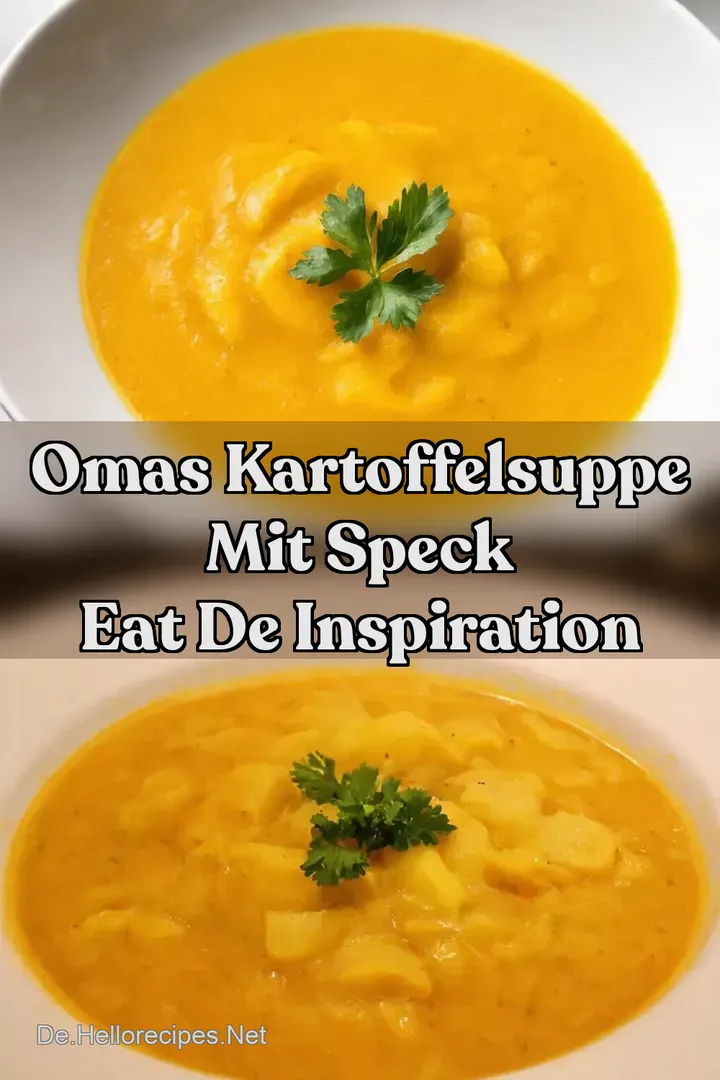 Omas Kartoffelsuppe mit Speck eat de Inspiration