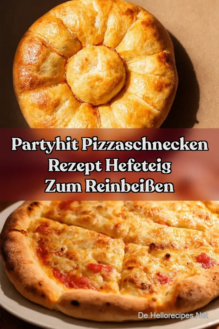 Partyhit Pizzaschnecken Rezept Hefeteig zum Reinbei&szlig;en