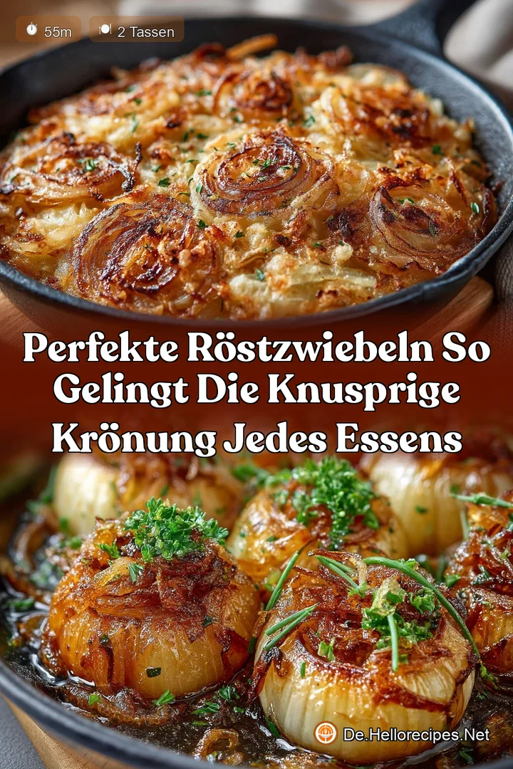 Perfekte Röstzwiebeln So gelingt die knusprige Krönung jedes Essens