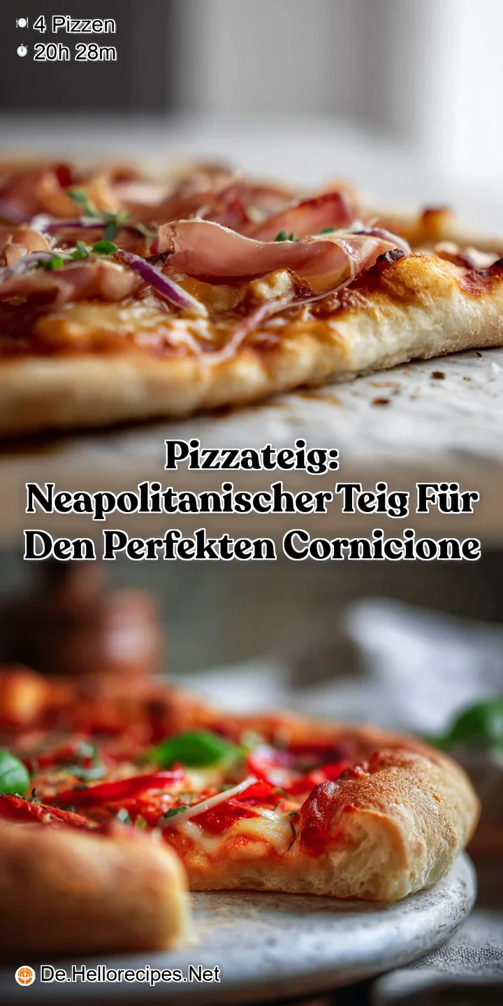 Pizzateig: Neapolitanischer Teig f&uuml;r den perfekten Cornicione