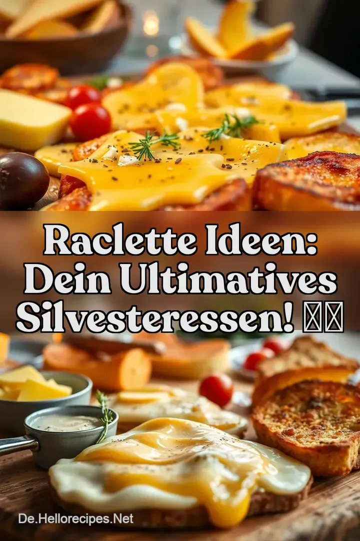 Raclette Ideen: Dein Ultimatives Silvesteressen! 🎉🧀