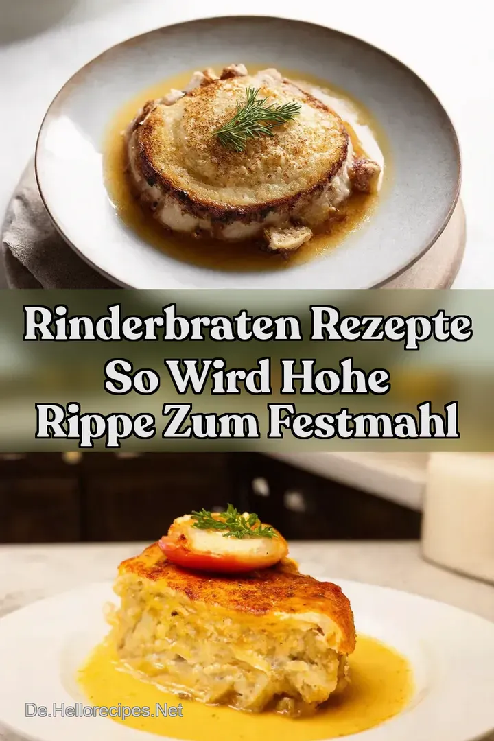 Rinderbraten Rezepte So wird Hohe Rippe zum Festmahl