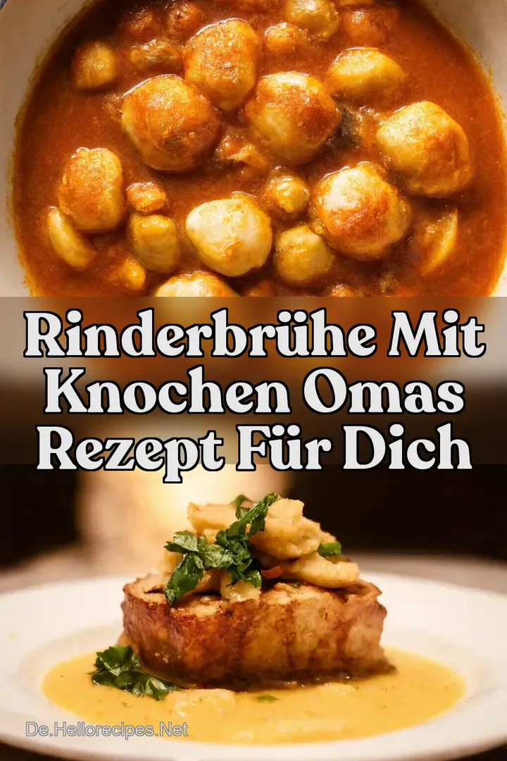 Rinderbr&uuml;he Mit Knochen Omas Rezept f&uuml;r dich