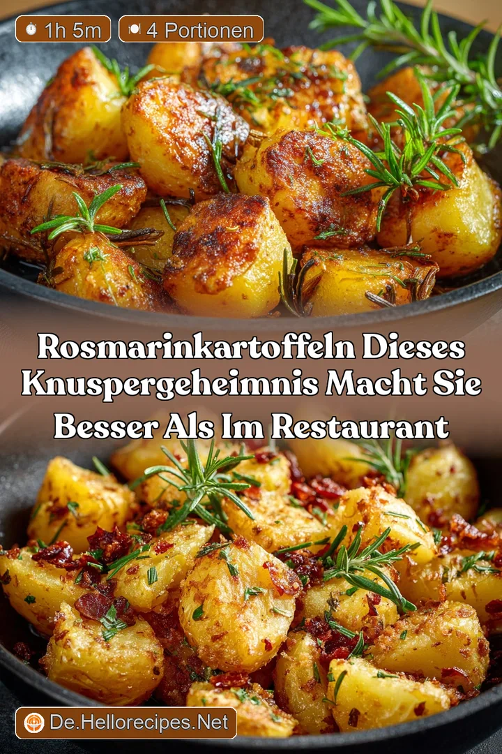 Rosmarinkartoffeln Dieses KnusperGeheimnis macht sie besser als im Restaurant