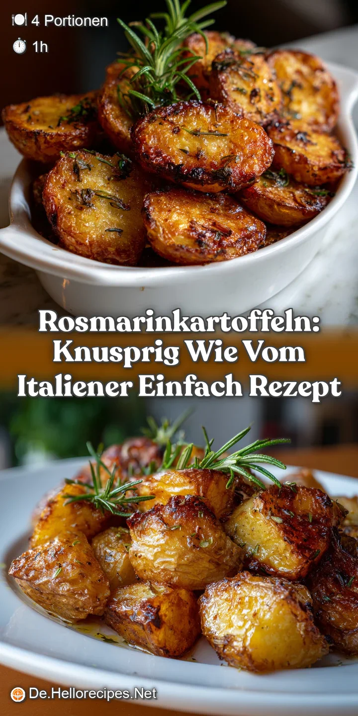 Rosmarinkartoffeln: Knusprig wie vom Italiener Einfach Rezept