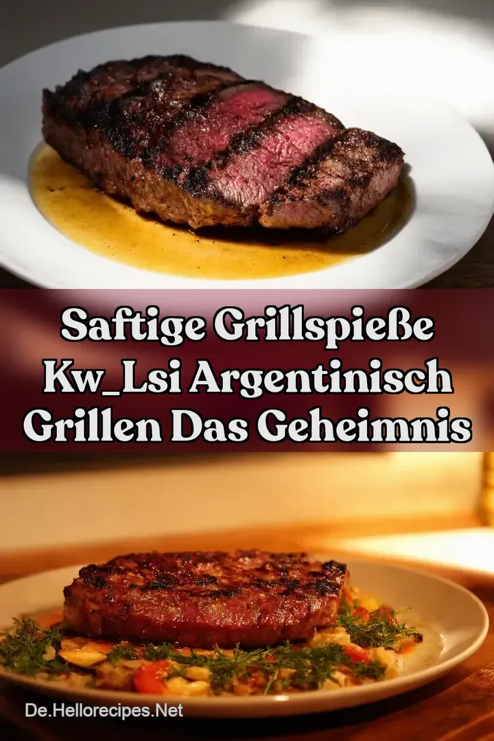 Saftige Grillspie&szlig;e kw_lsi Argentinisch Grillen Das Geheimnis