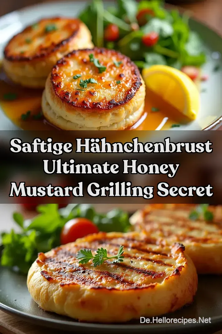 Saftige H&auml;hnchenbrust Ultimate Honey Mustard Grilling Secret
