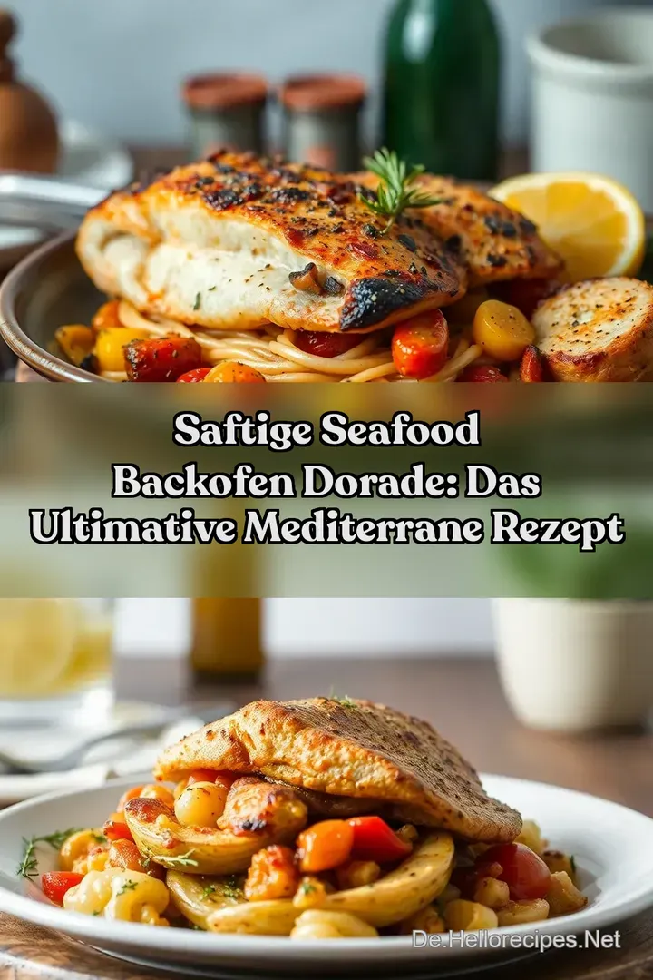 Saftige Seafood Backofen Dorade: Das ultimative mediterrane Rezept