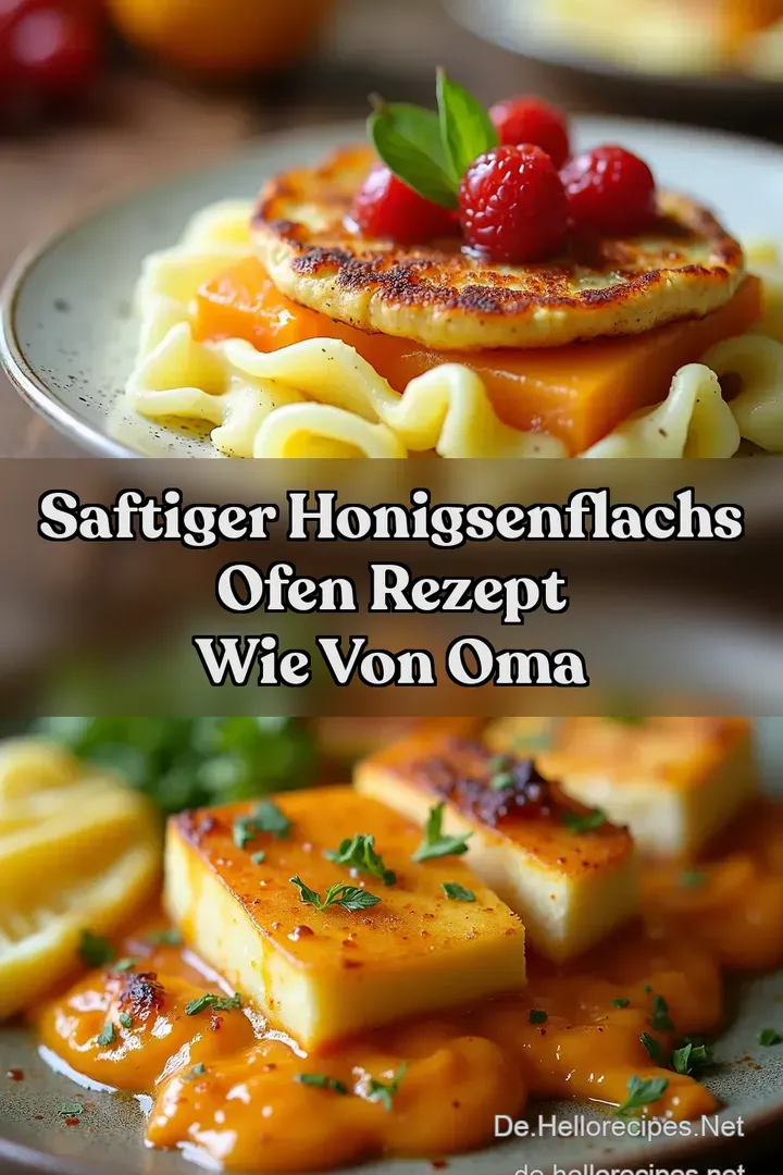 Saftiger HonigSenfLachs Ofen Rezept wie von Oma