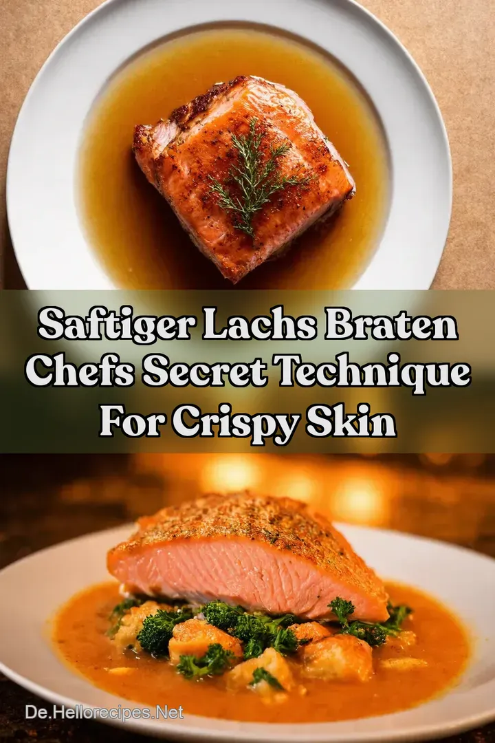 Saftiger Lachs Braten Chefs Secret Technique for Crispy Skin