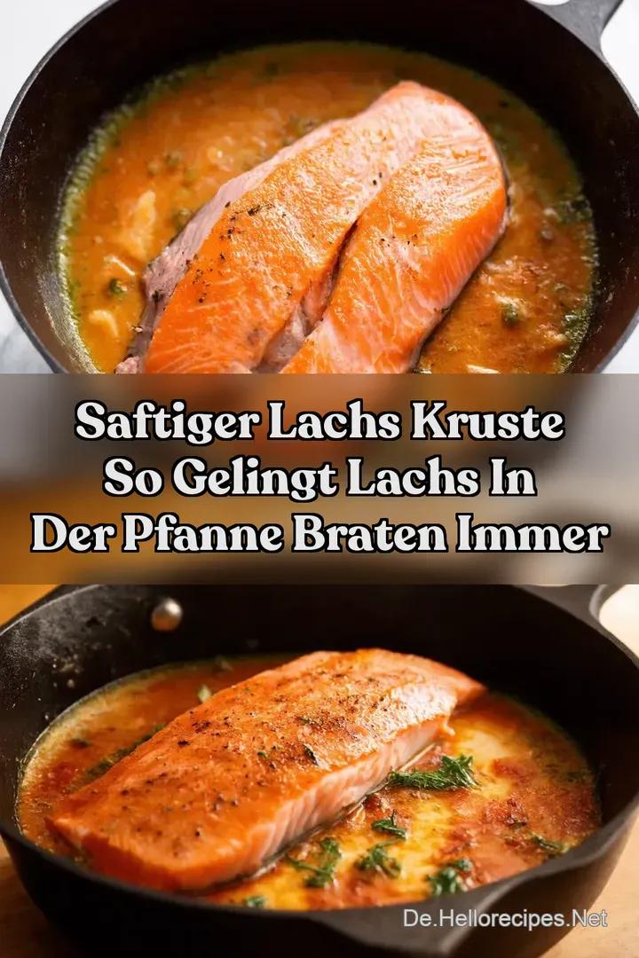 Saftiger Lachs Kruste So gelingt Lachs in der Pfanne braten IMMER
