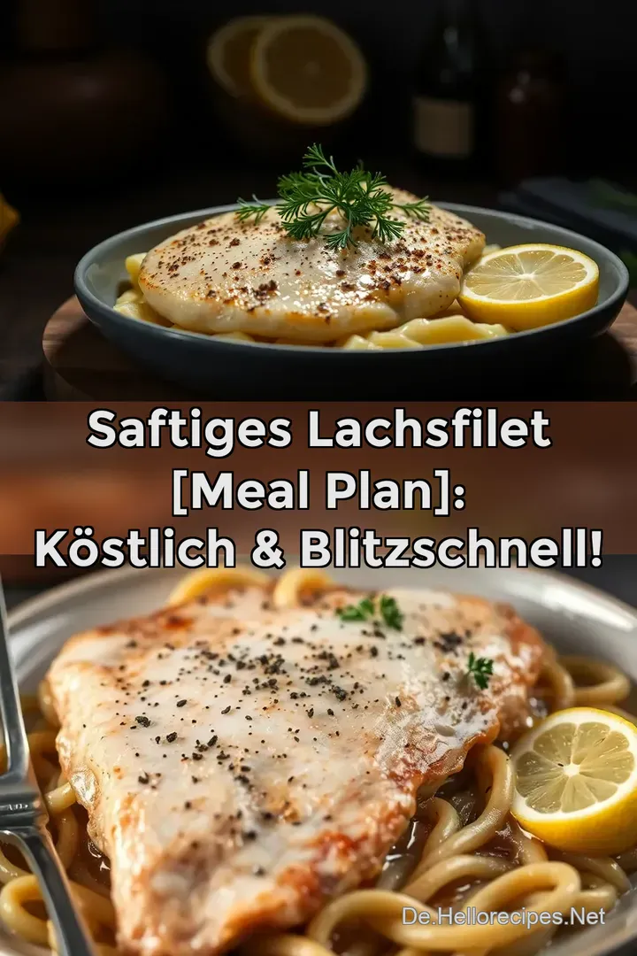 Saftiges Lachsfilet [Meal Plan]: Köstlich &amp Blitzschnell!