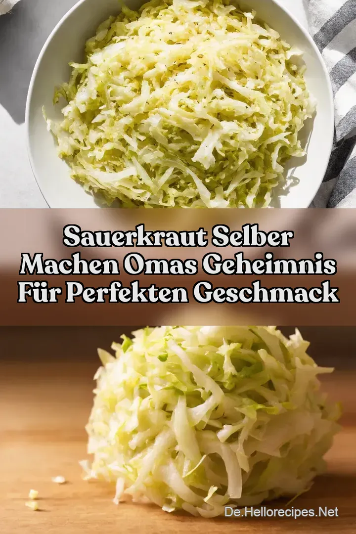Sauerkraut Selber Machen Omas Geheimnis F&uuml;r Perfekten Geschmack