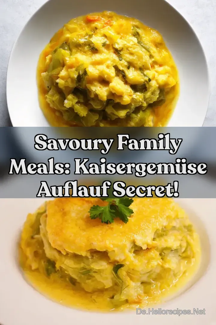 Savoury Family Meals: Kaisergemüse Auflauf Secret!