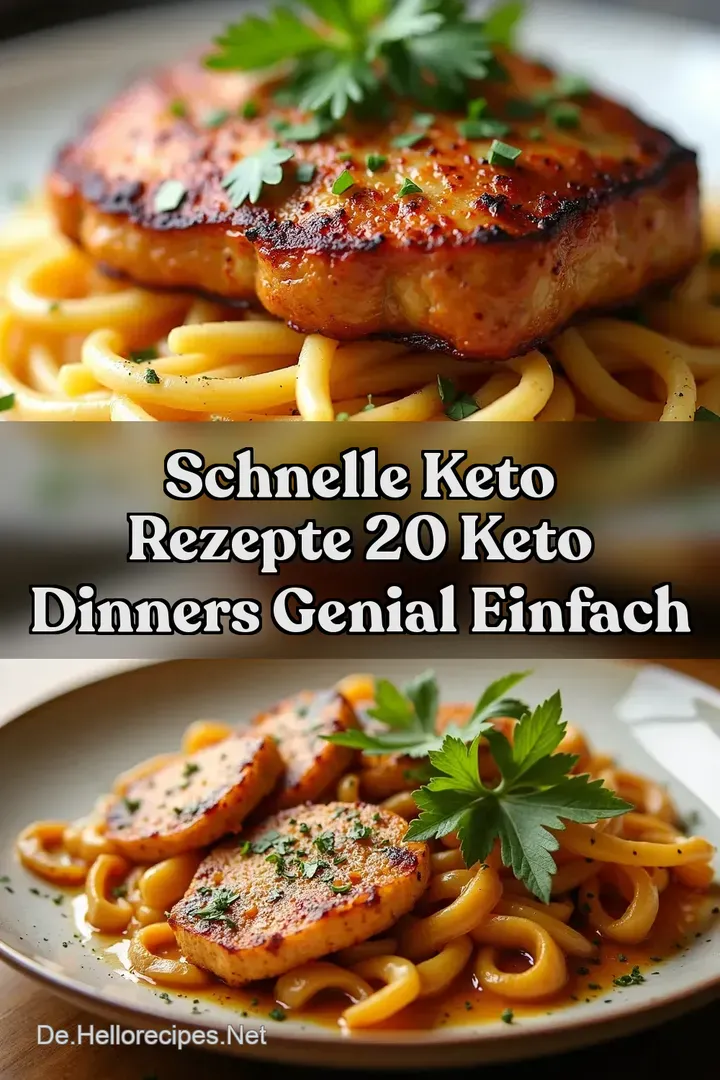 Schnelle Keto Rezepte 20 Keto Dinners Genial einfach