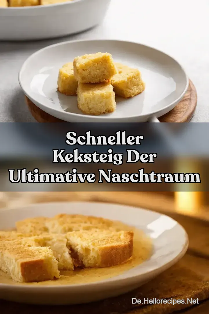 Schneller Keksteig Der ultimative NaschTraum