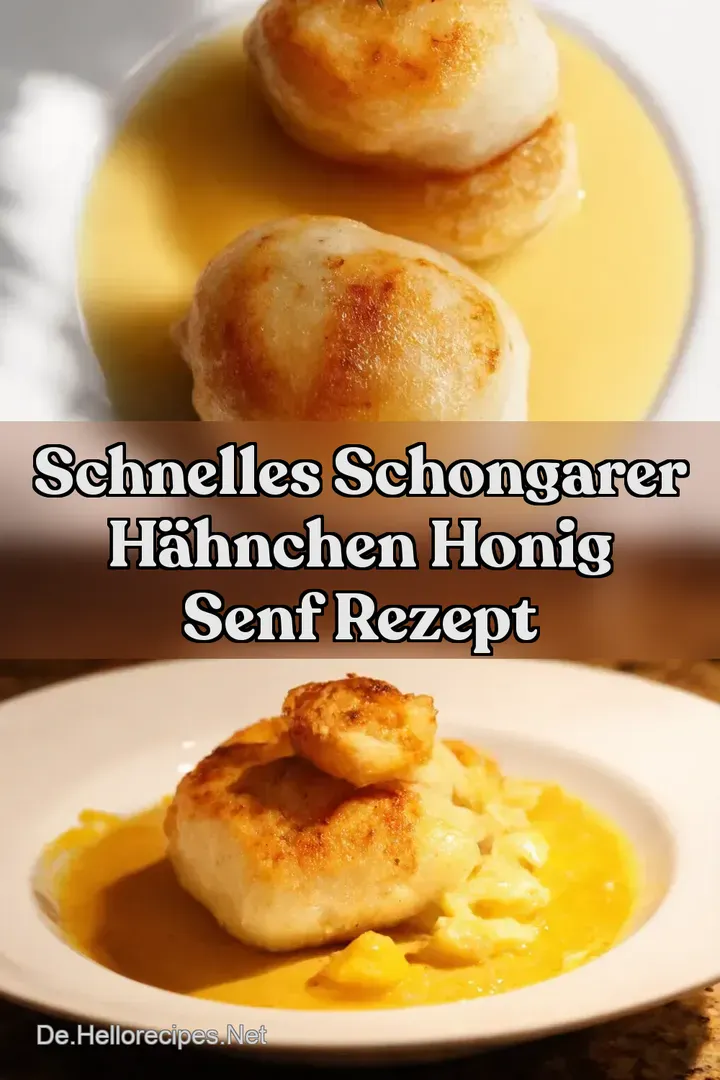 Schnelles Schongarer H&auml;hnchen Honig Senf Rezept