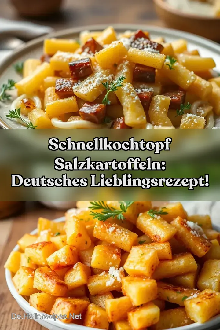 Schnellkochtopf Salzkartoffeln: Deutsches Lieblingsrezept!