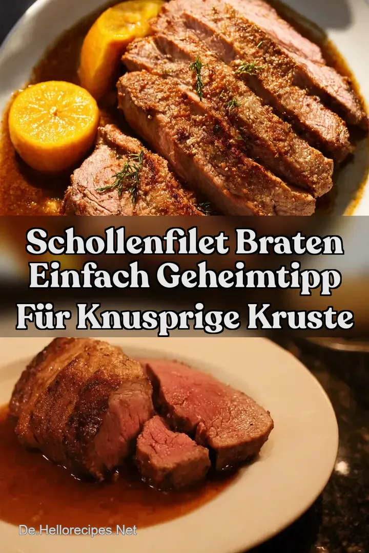 Schollenfilet Braten Einfach Geheimtipp für Knusprige Kruste