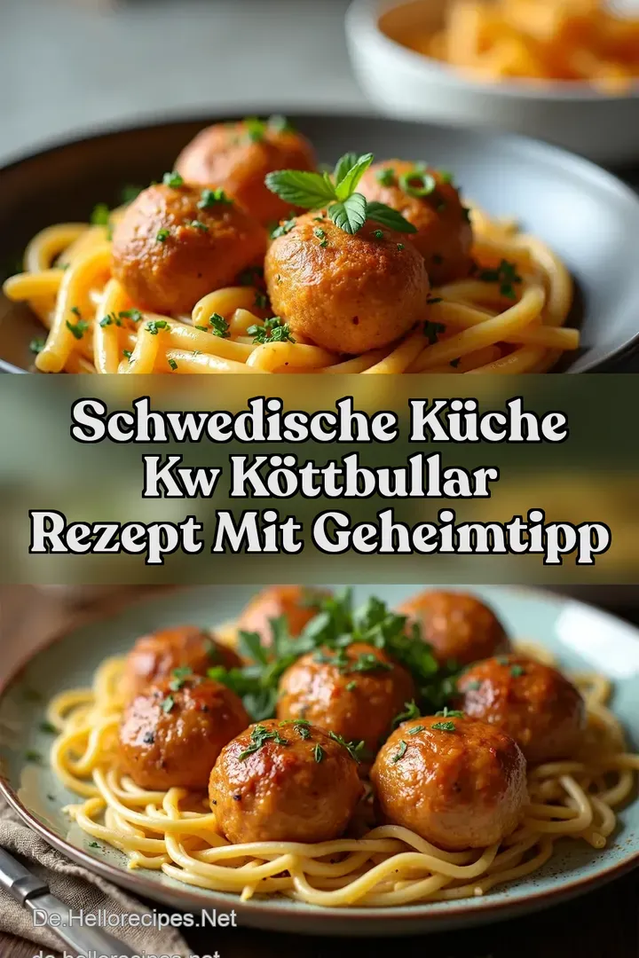 Schwedische K&uuml;che kw K&ouml;ttbullar Rezept mit Geheimtipp
