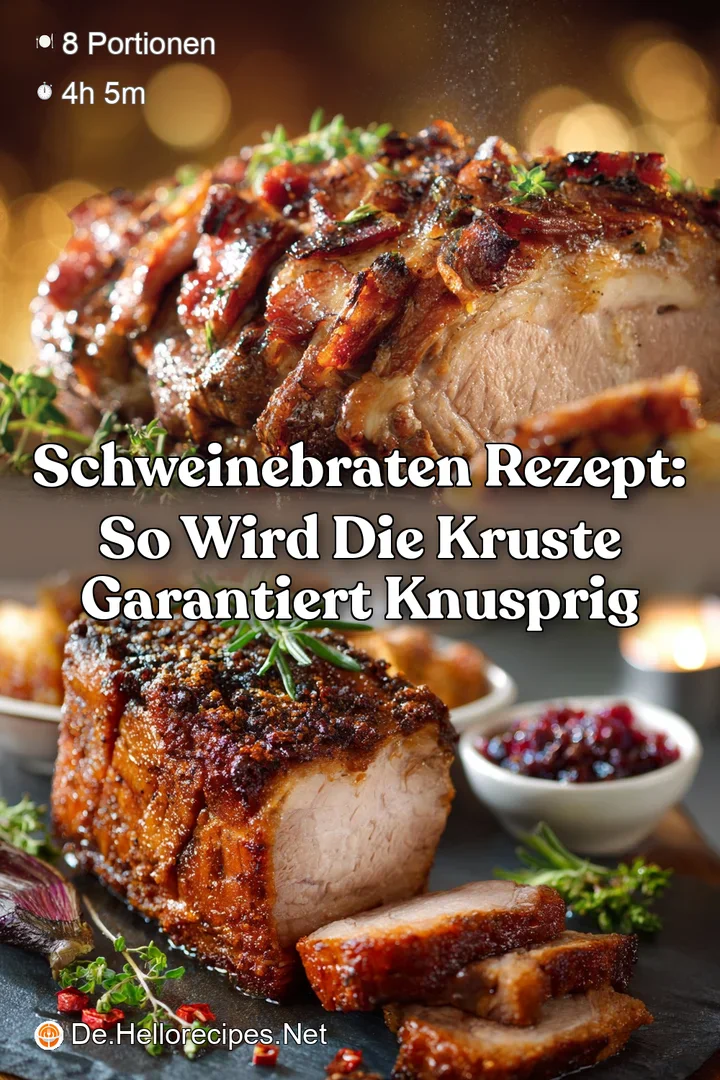 Schweinebraten Rezept: So wird die Kruste garantiert knusprig