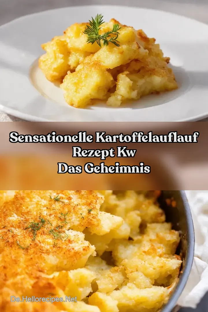 Sensationelle Kartoffelauflauf Rezept kw Das Geheimnis