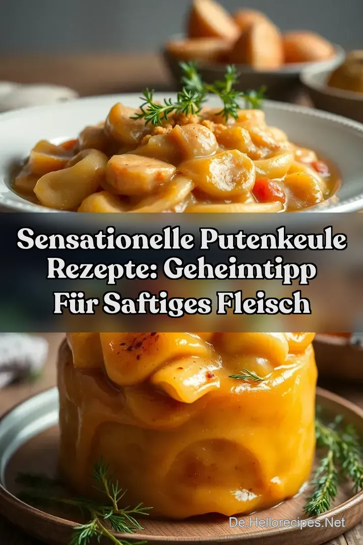 Sensationelle Putenkeule Rezepte: Geheimtipp Für Saftiges Fleisch