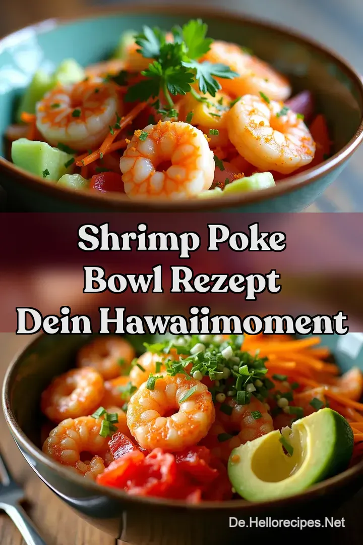 Shrimp Poke Bowl Rezept Dein HawaiiMoment