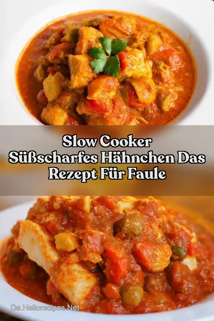 Slow Cooker S&uuml;&szlig;Scharfes H&auml;hnchen Das Rezept f&uuml;r Faule