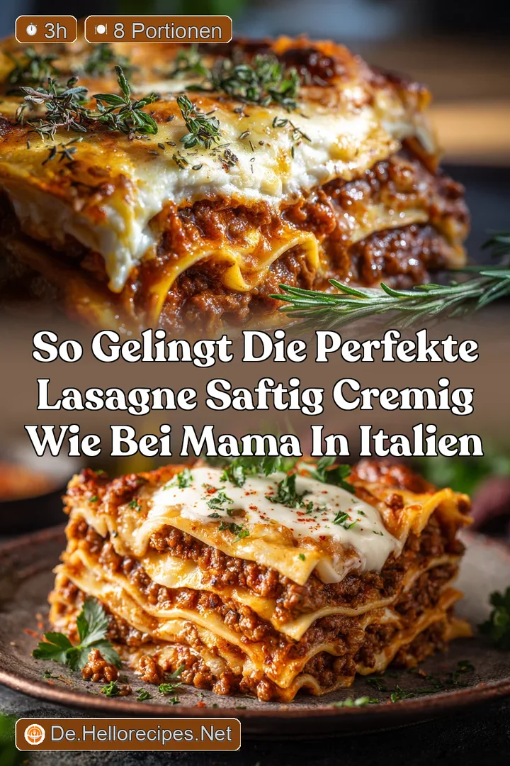So gelingt die perfekte Lasagne Saftig cremig wie bei Mama in Italien