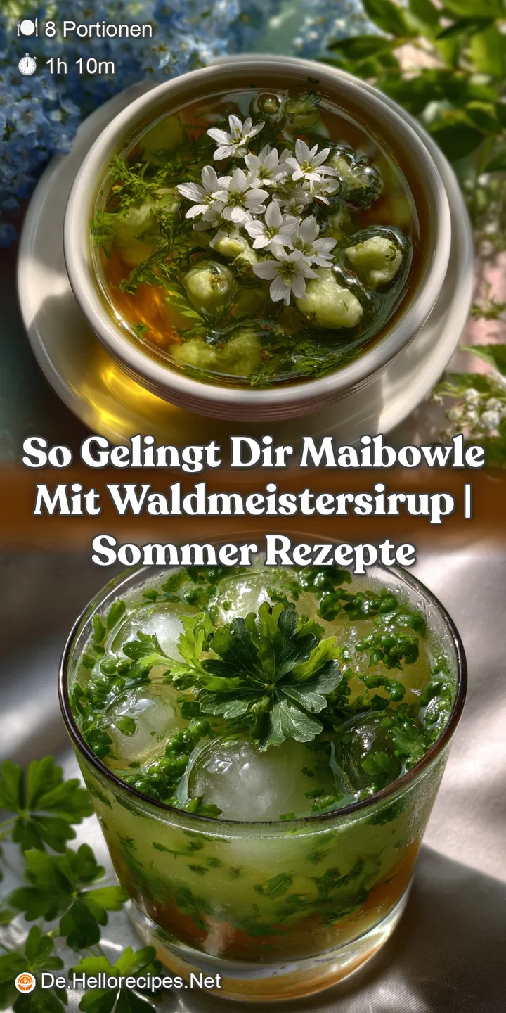 So Gelingt Dir Maibowle Mit Waldmeistersirup | Sommer Rezepte