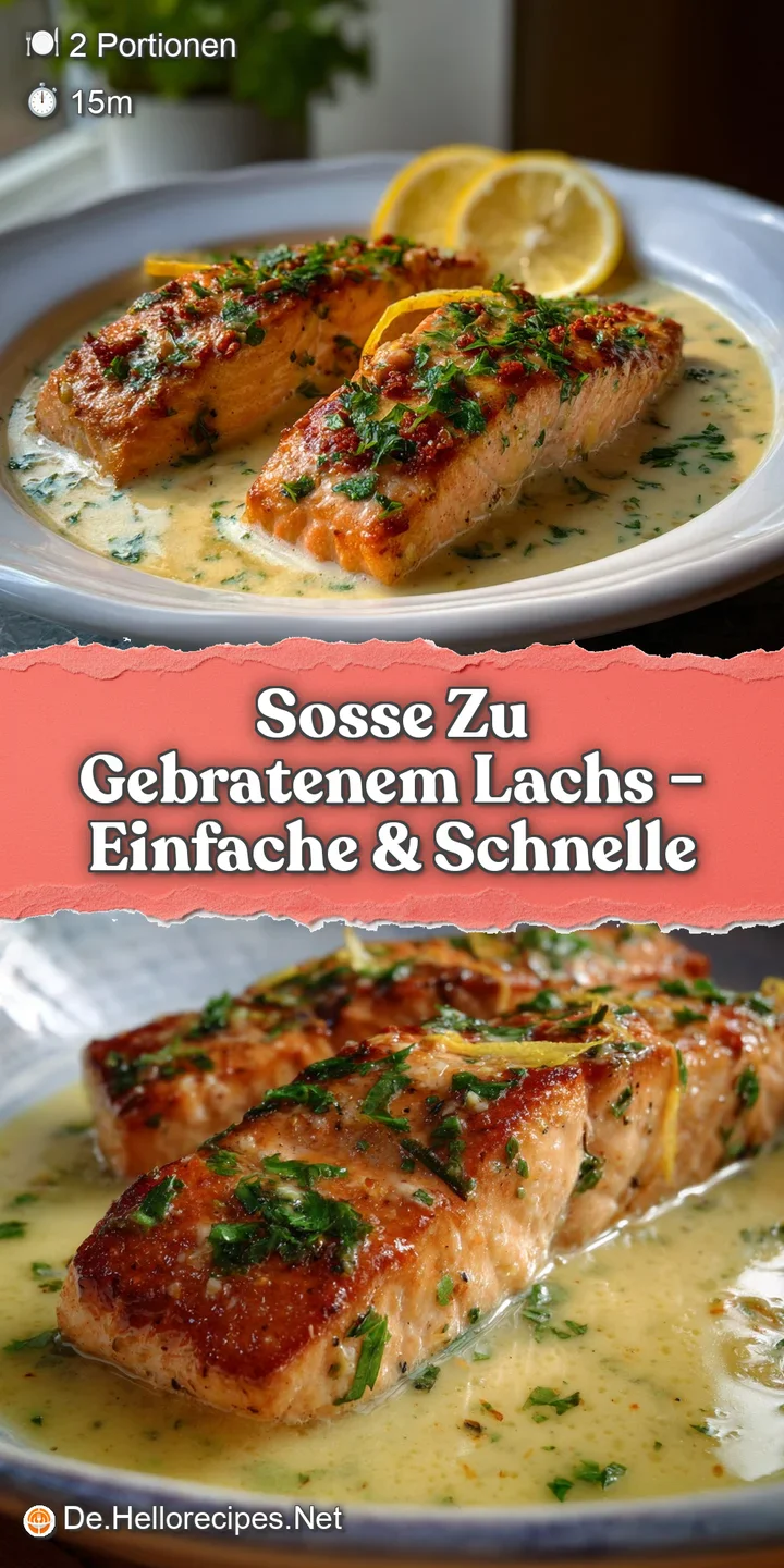 Close-up of glistening salmon with a creamy sauce. You can almost taste the fresh herbs and delicate flavor of the fish.