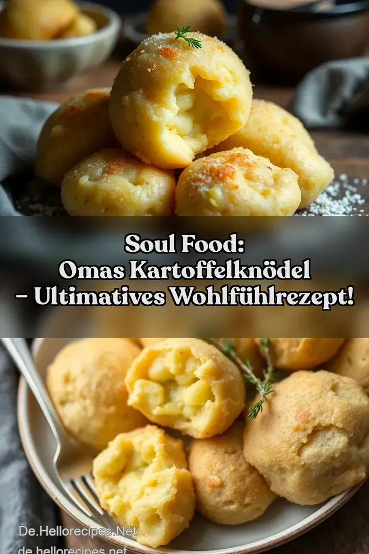 Soul Food: Omas Kartoffelknödel – Ultimatives Wohlfühlrezept!
