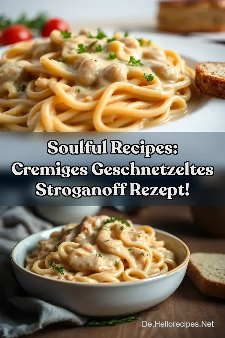 Soulful Recipes: Cremiges Geschnetzeltes Stroganoff Rezept!