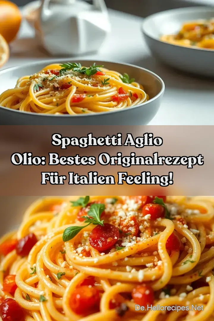 Spaghetti Aglio Olio: Bestes Originalrezept für Italien Feeling!